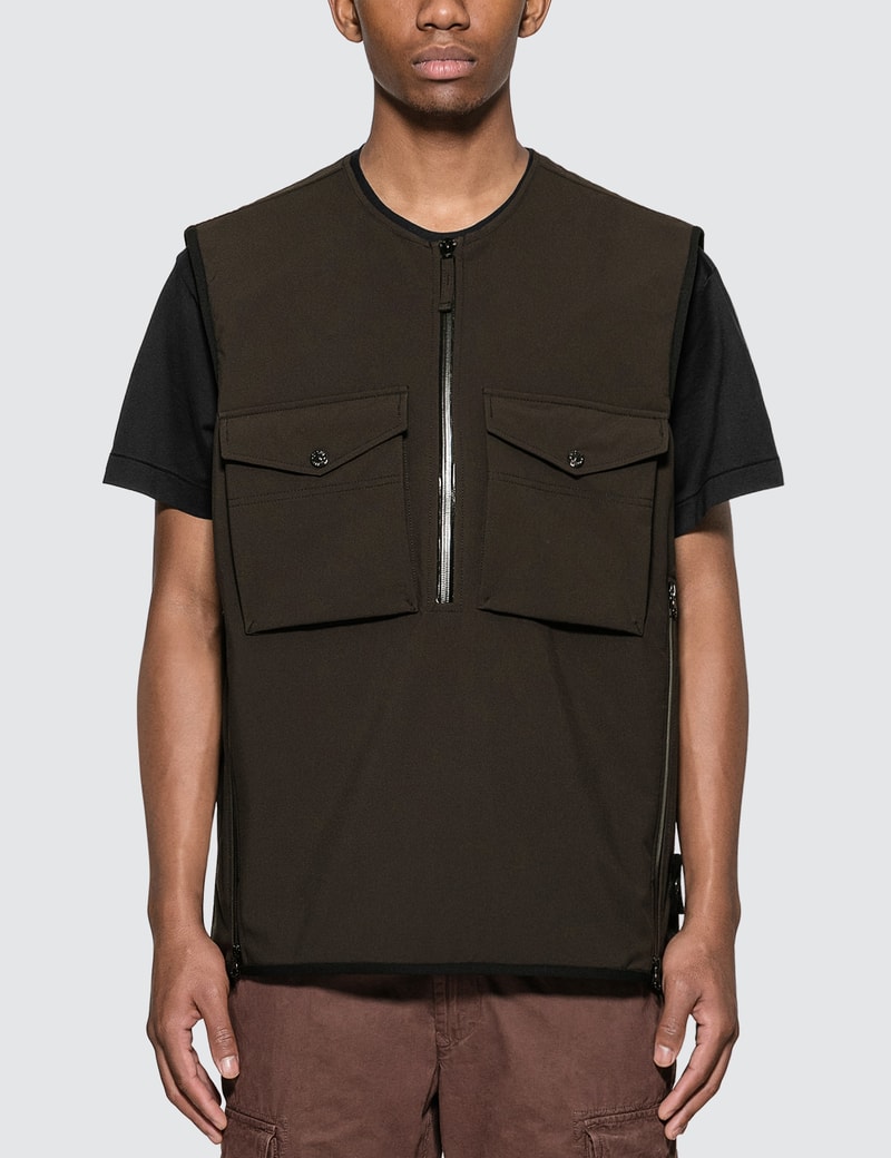 Image of Stone Island Poliestere Stretch -Layer Ghost Piece Vest
