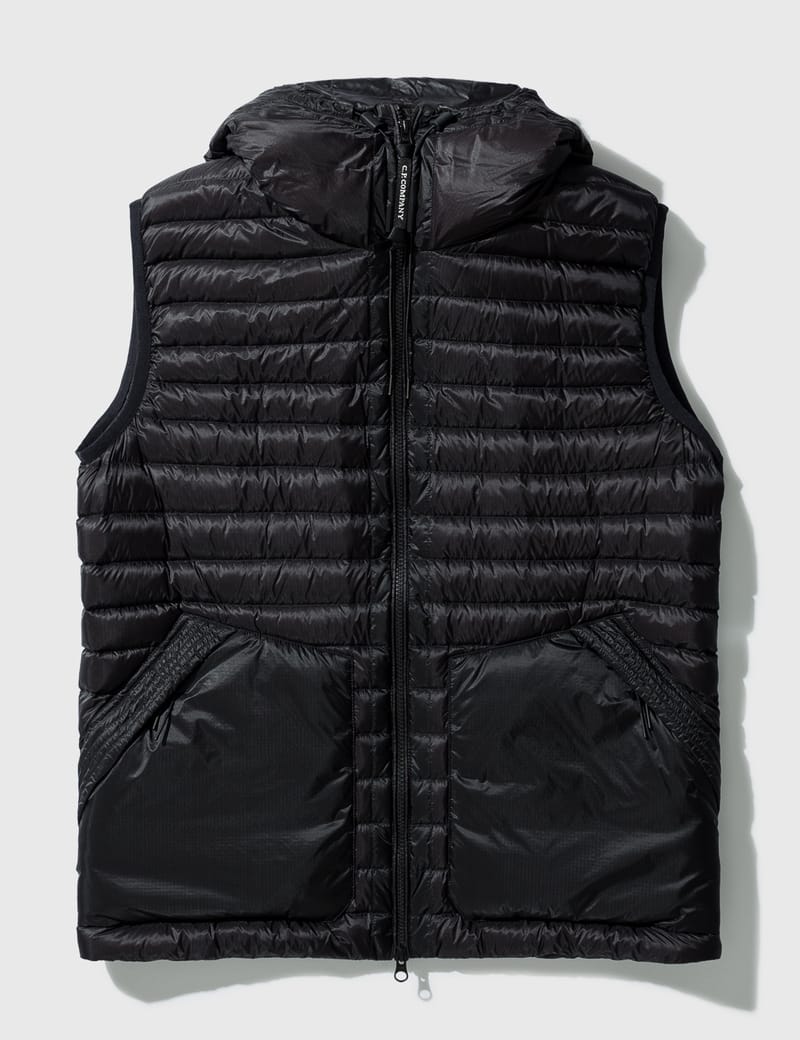 cp company goggle vest