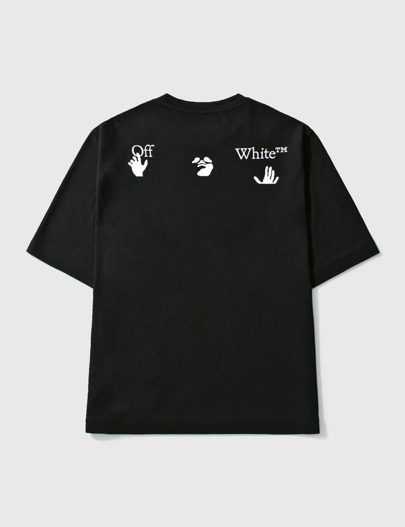 off white hands tee