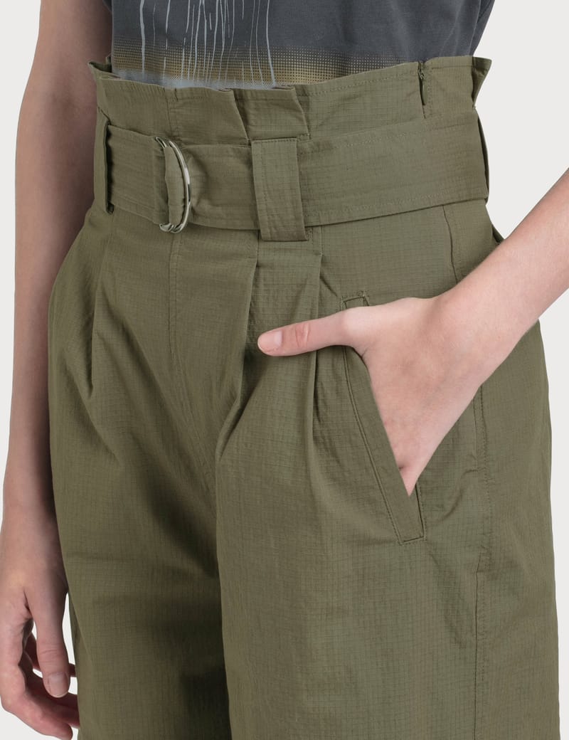 Ganni ripstop cotton chino Clearance