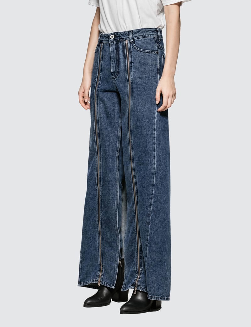 wide leg jeans diesel