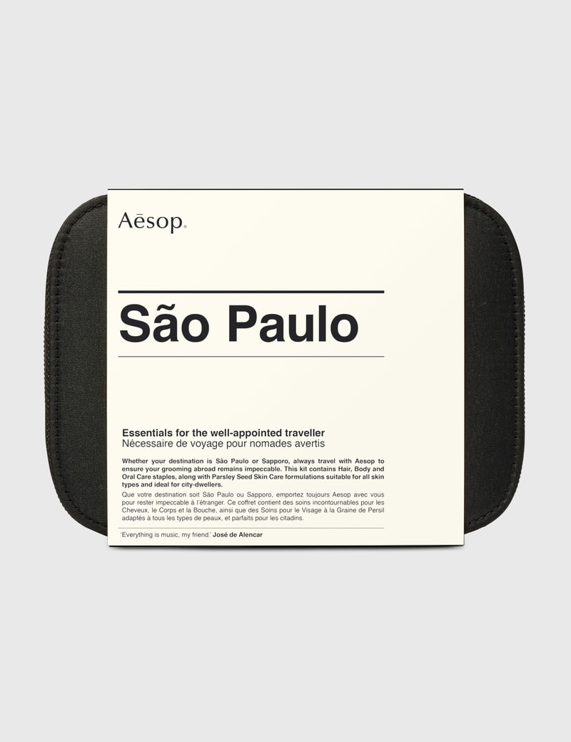 Click to view more detailed imagery on our partner's website Aesop Sao Paulo City Kit In N,a