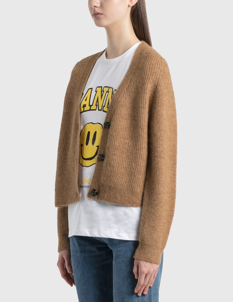 ganni soft wool knit