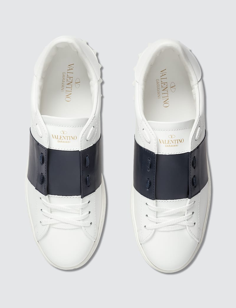 valentino garavani sneakers open