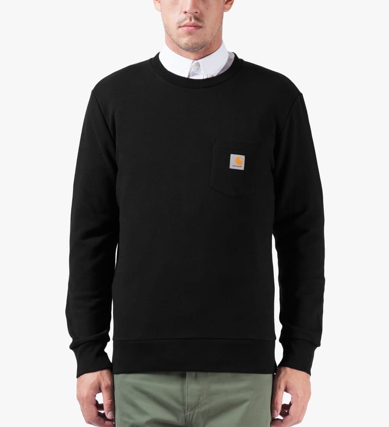 carhartt black crew neck