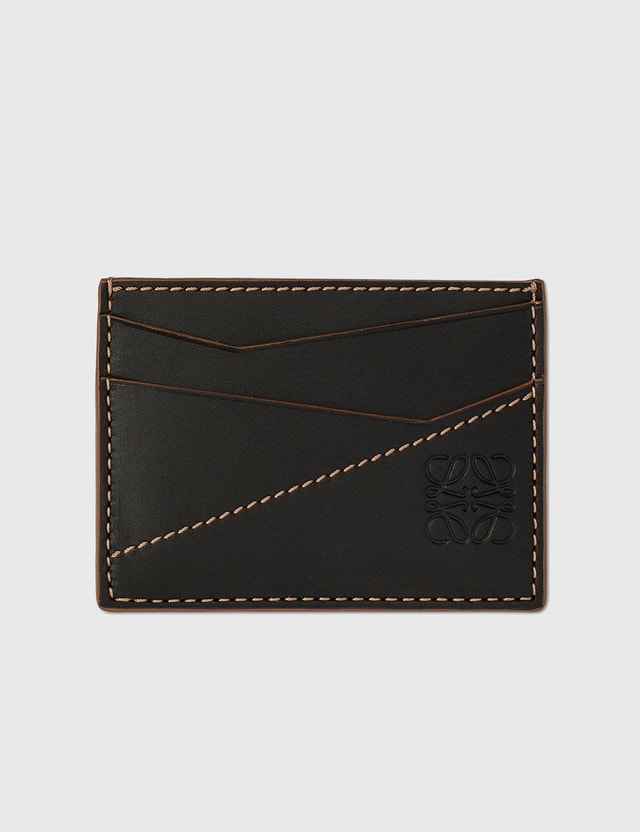 Puzzle Stitch Plain Cardholder