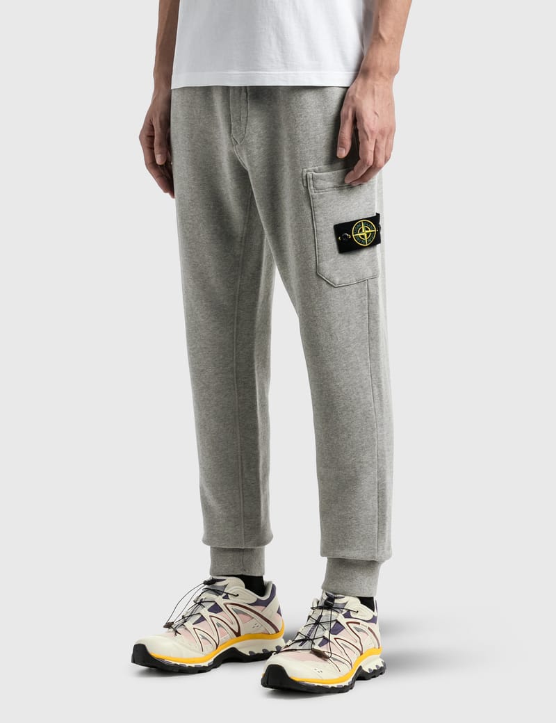 stone island fleece cargo pants