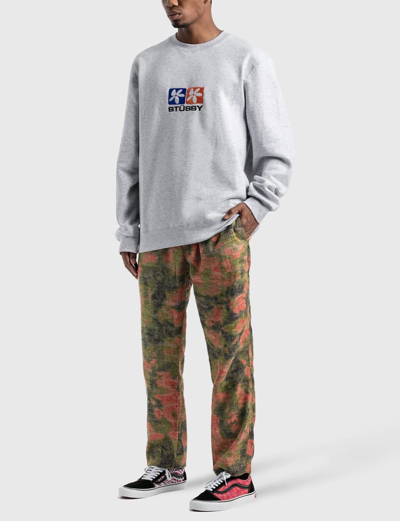 stussy 2flowers crew
