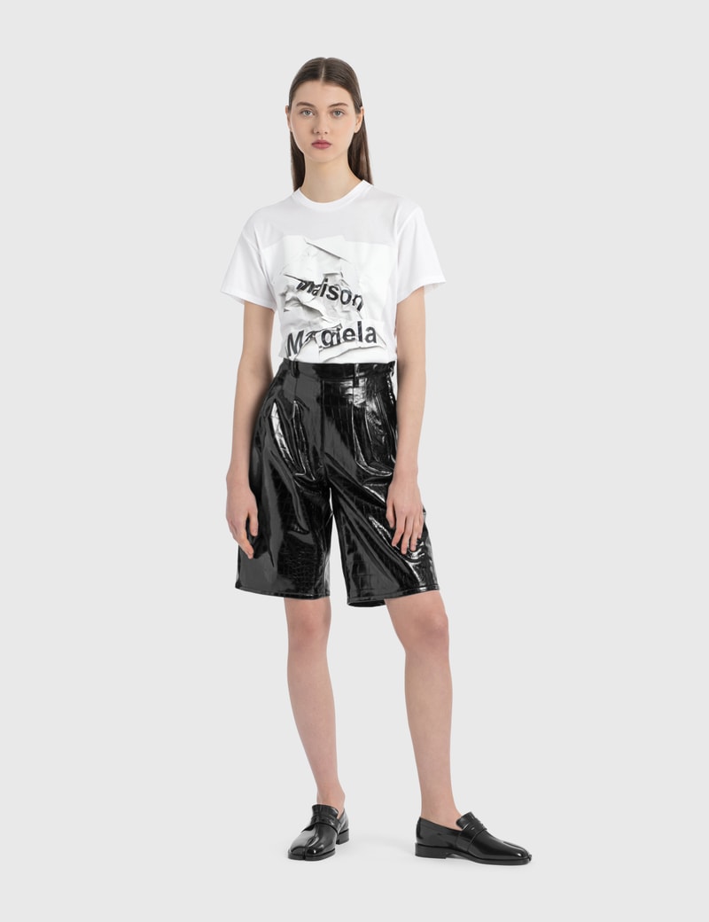 Image of Maison Margiela Croco Print Shorts