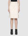 Helmut Lang Compact Wool Skirt Picture