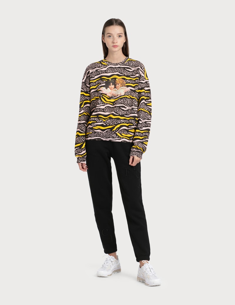 Image of Fiorucci Embroidered Logo Angel Jogger Pants