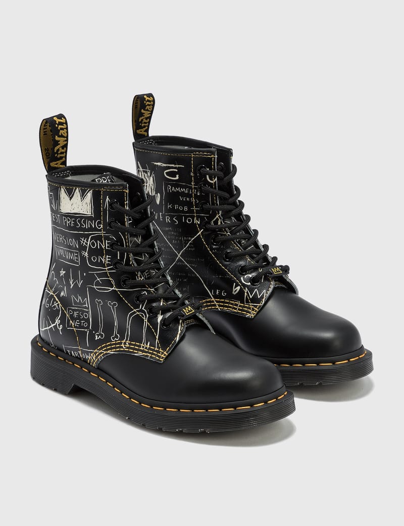 dr martens x jean michel basquiat