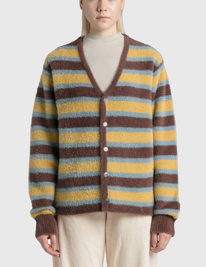 stussy mohair cardigan