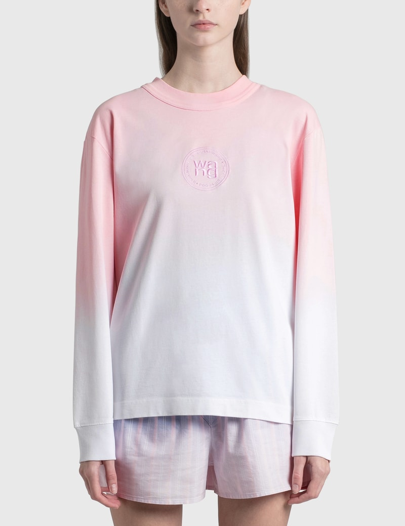 ALEXANDER WANG.T OMBRE LONG SLEEVE T-SHIRT