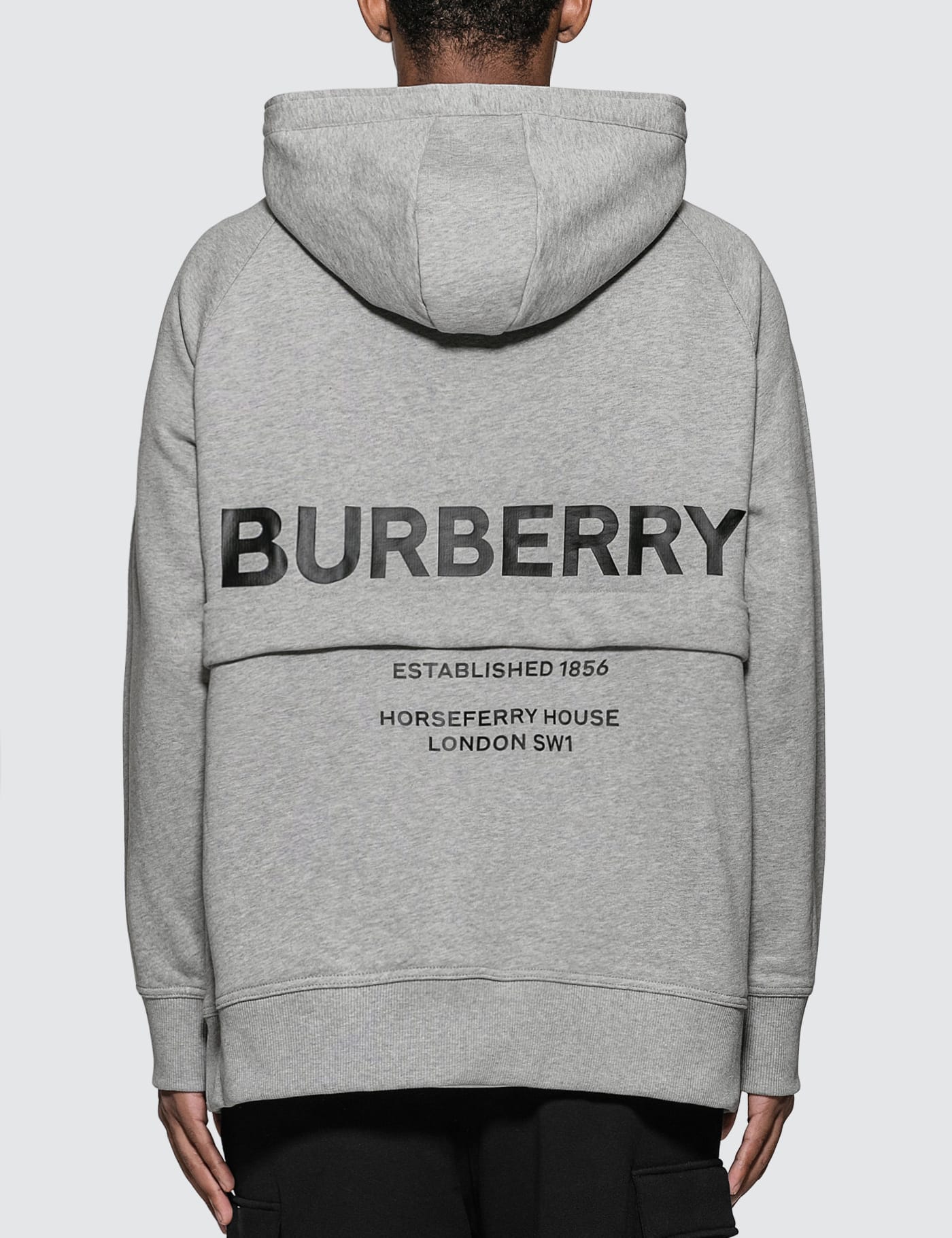 burberry back logo sweatshirt