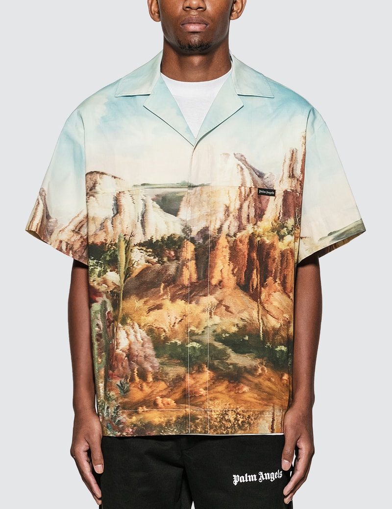 Image of Palm Angels Canyon Bowling Shirt