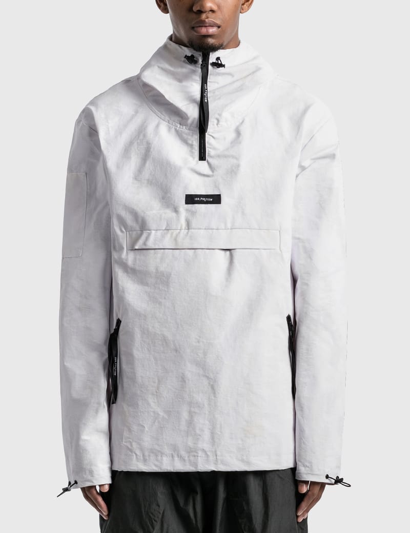 white anorak