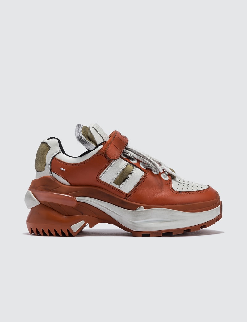 Image of Maison Margiela Artisanal Sneakers Laminated Woven