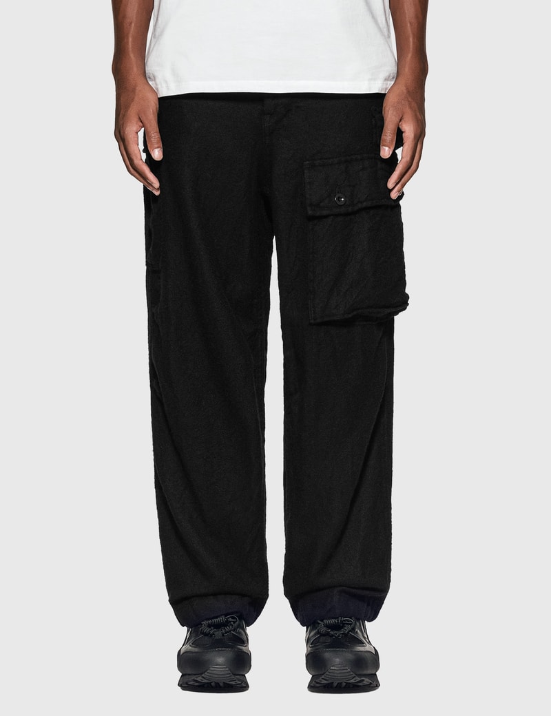 Image of Sacai Solid Shrivel Pants