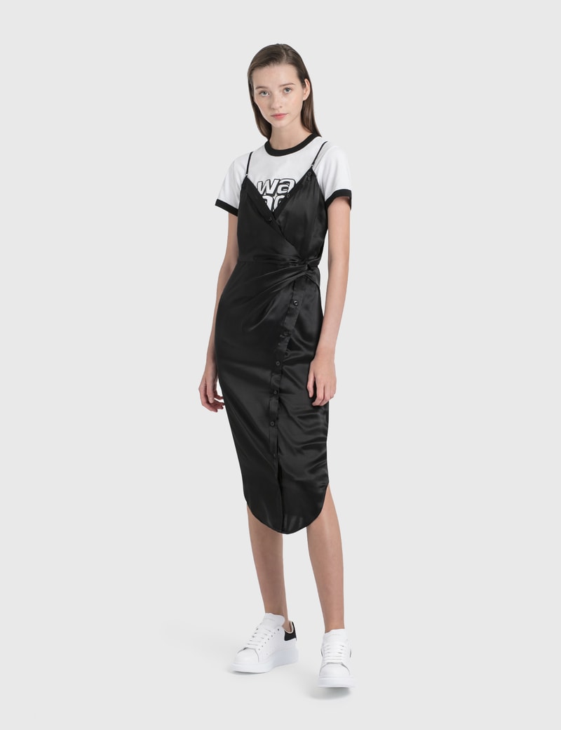 Image of Alexander Wang.T Cami Midi Dress