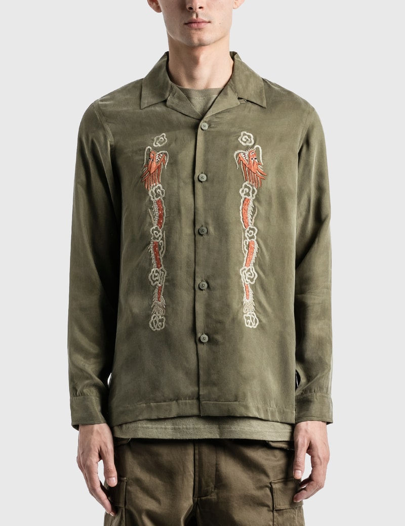 Image of Maharishi Souvenir Silk Shirt