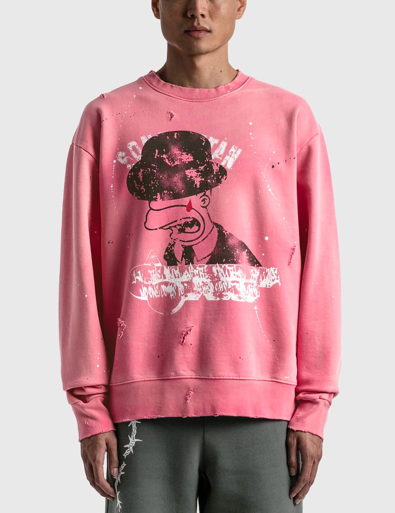 pink vintage sweatshirt