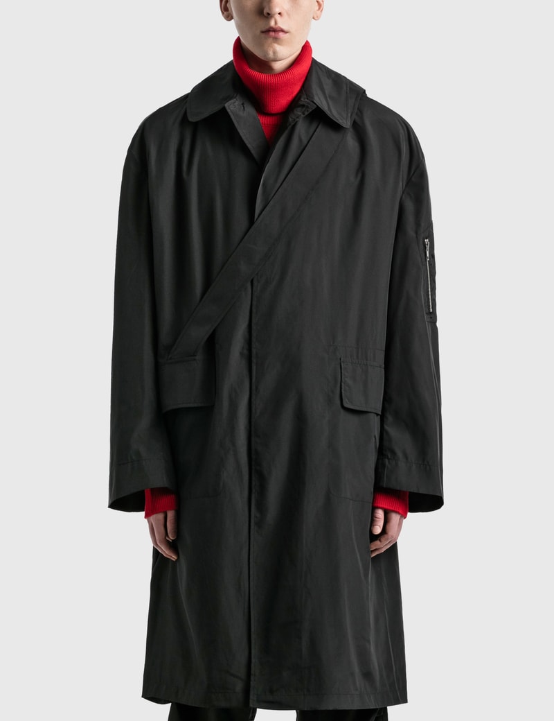 Image of Random Identities Satin Overcoat
