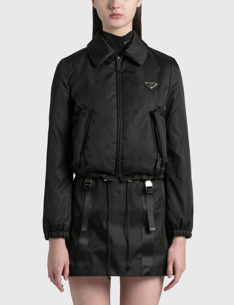 prada nylon coat