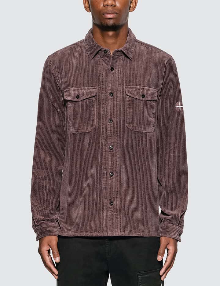 Stone Island Corduroy Overshirt Hbx