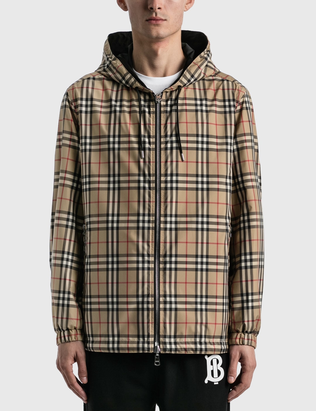 Burberry - Check Recycled Polyester Jacket | - Globally Curated Fashion and Lifestyle by Hypebeast
