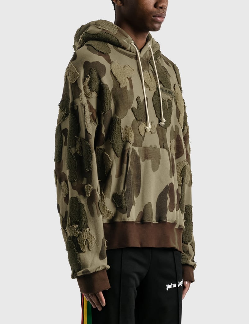 palm angels camo hoodie