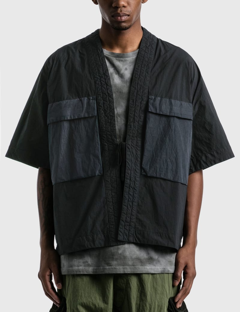 Black short sleeve kimono Clearance