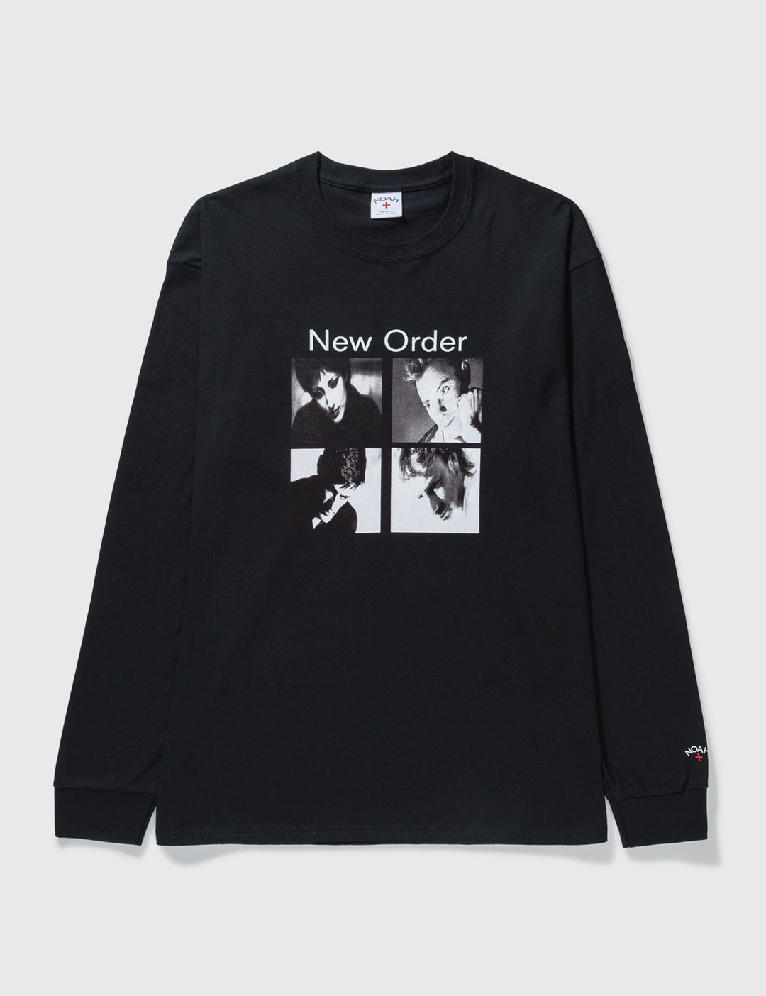 Noah Noah X New Order Low Life Long Sleeve T Shirt Hbx Globally Curated Fashion And Lifestyle By Hypebeast