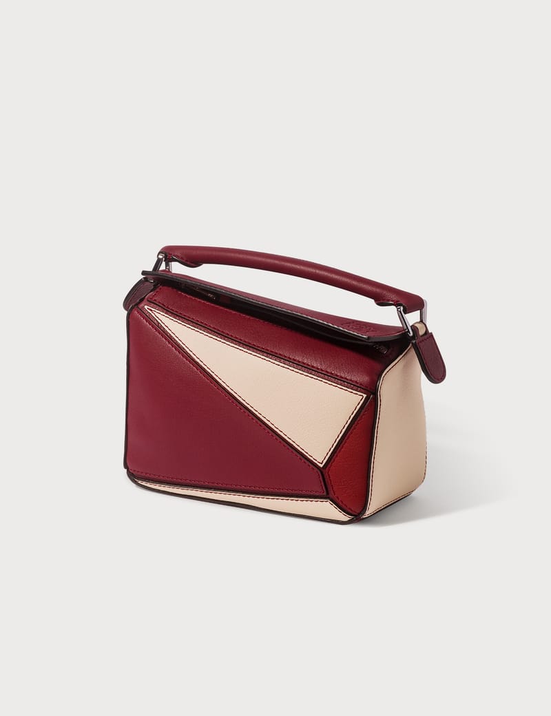loewe red puzzle bag