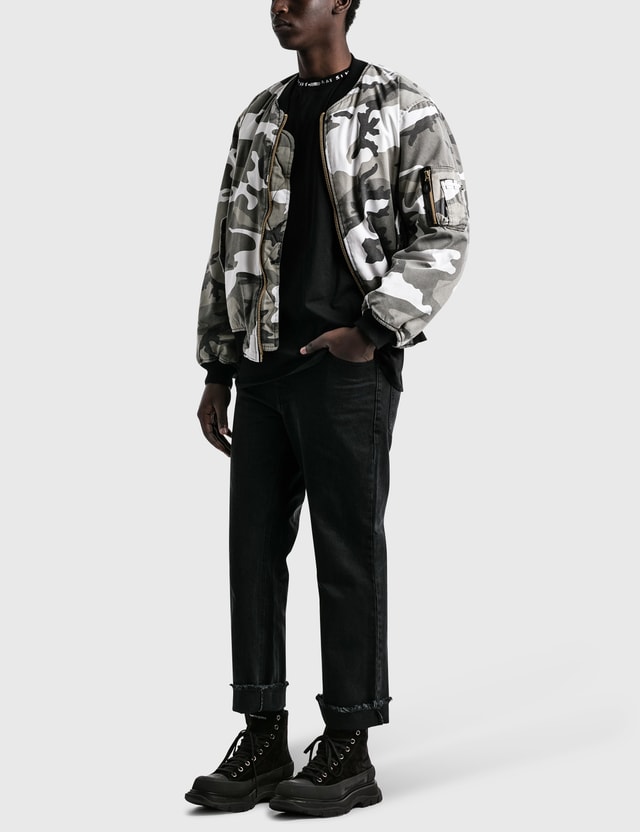 Fostex Garments Repro Vintage Wash Ma 1 Bomber Jacket Hbx