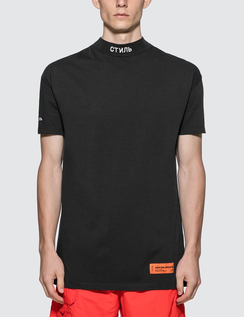 heron preston mock neck shirt