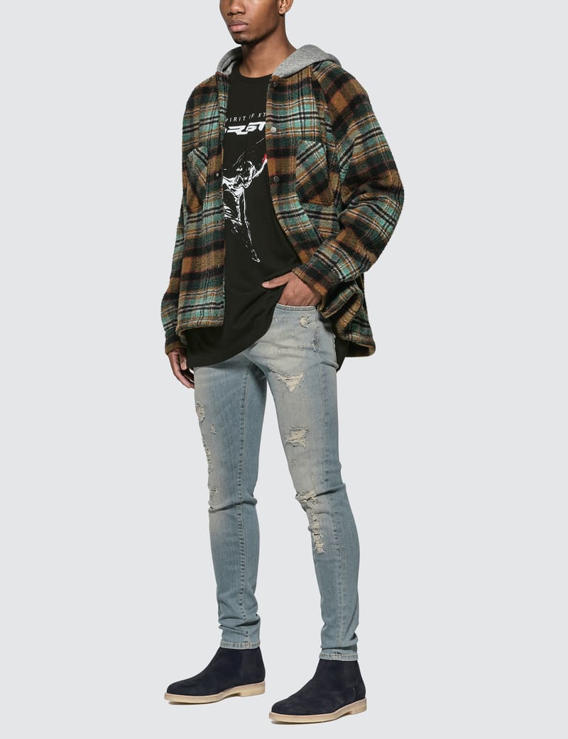 represent flannel jacket