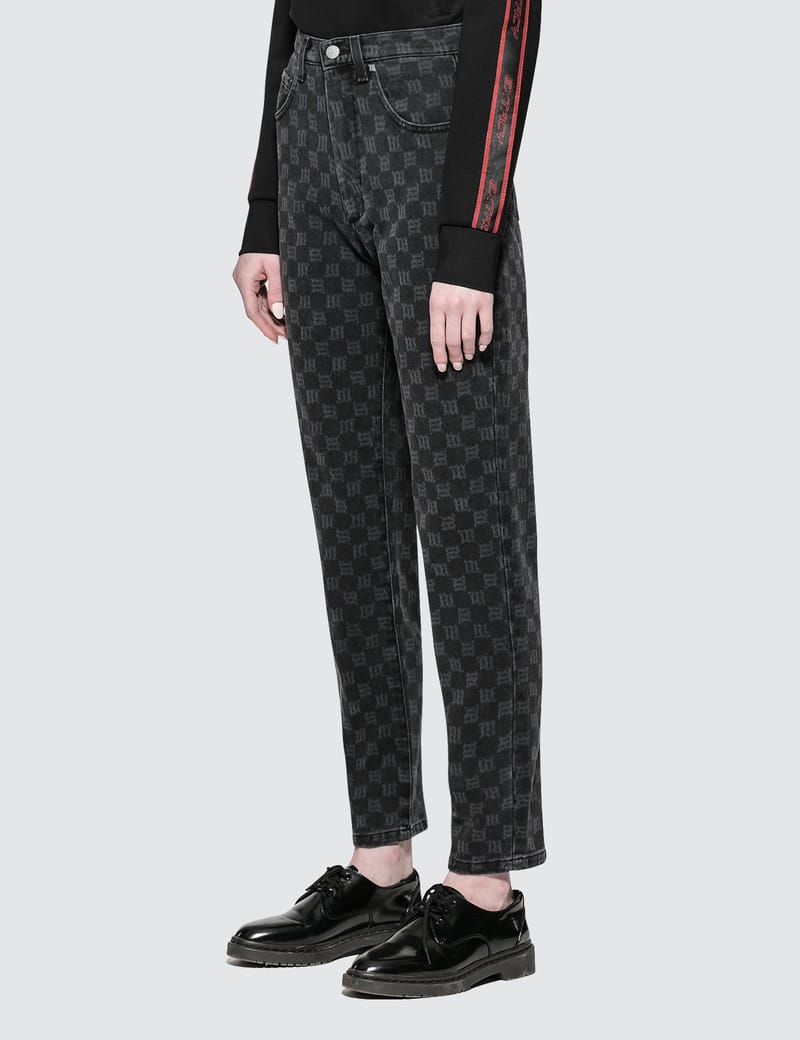 misbhv monogram jeans