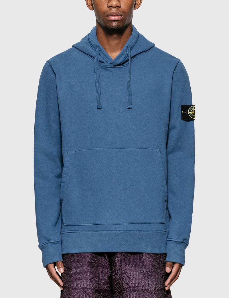 Image of Stone Island Compass Patch Logo Classic Hoodie