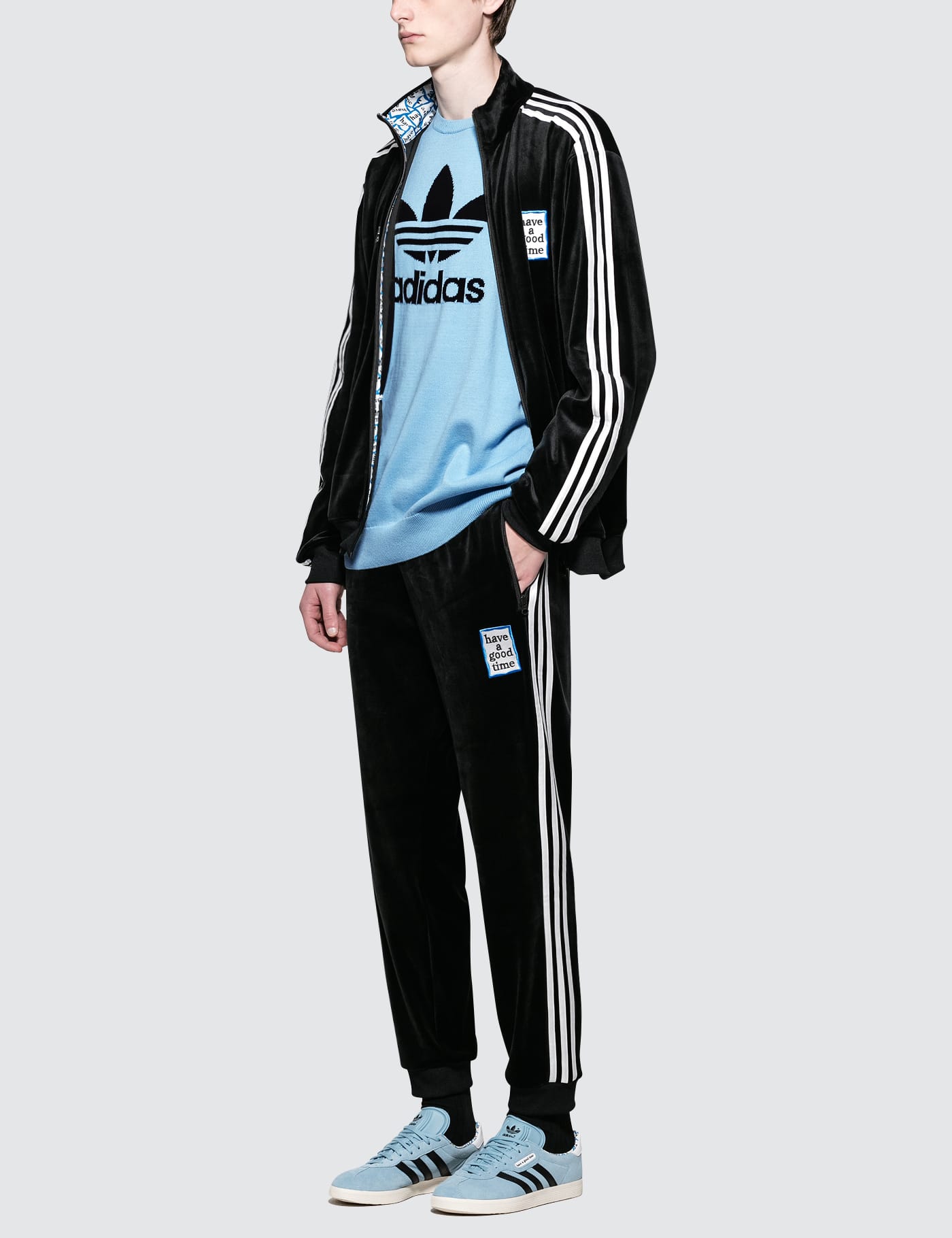 adidas have a good time velour