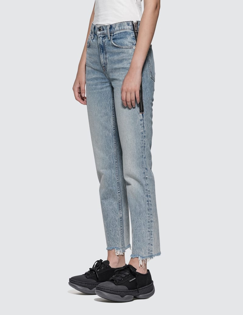 alexander wang cult zip jeans