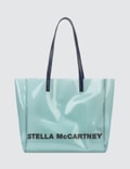 Stella McCartney Pastel Blue Clear Logo Tote Bag Picture