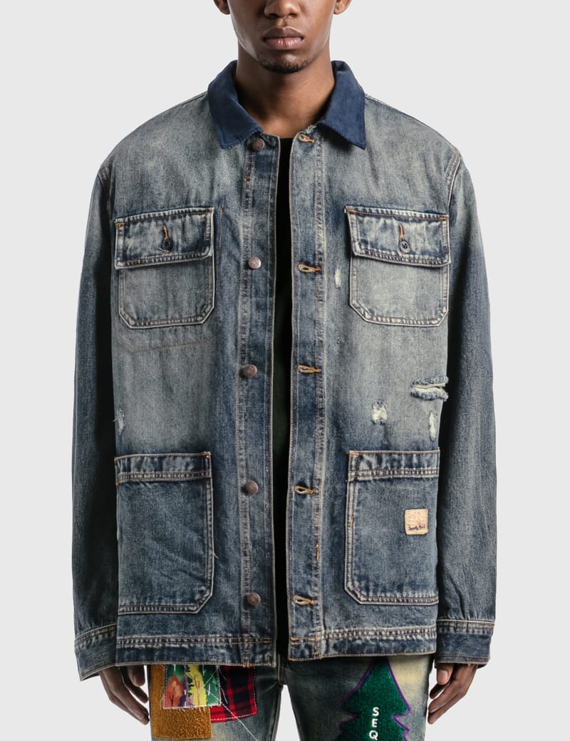 billionaire boys club denim shirt