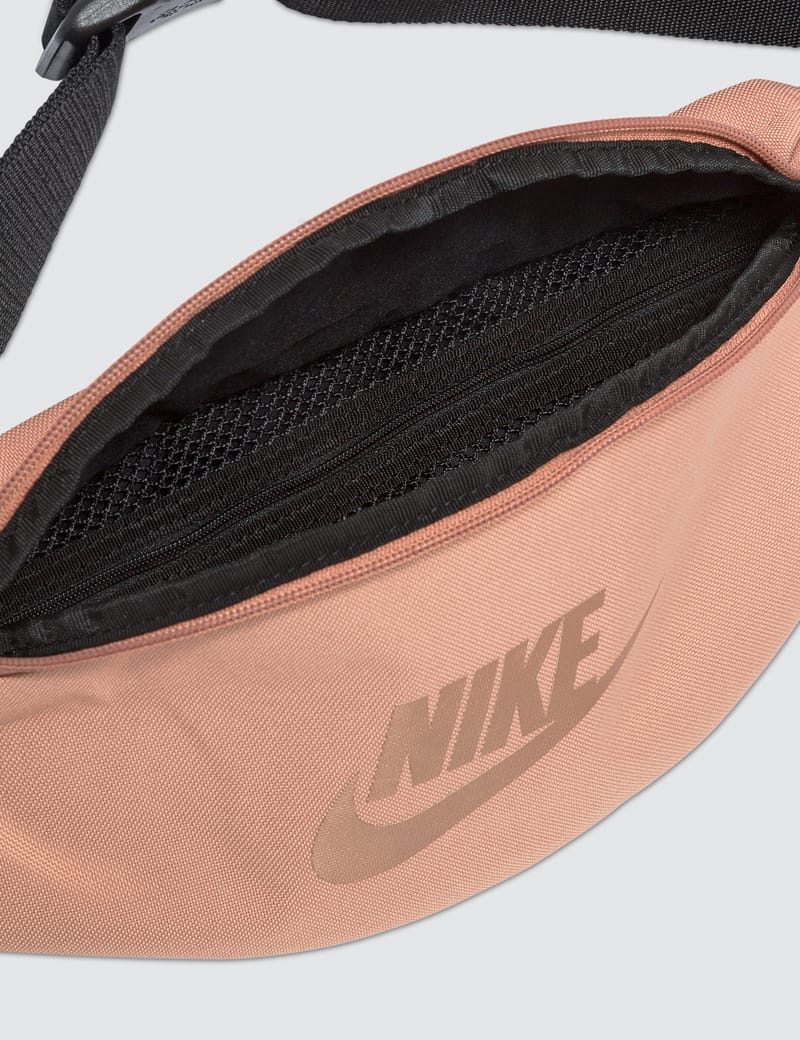 nike heritage hip pack rose gold