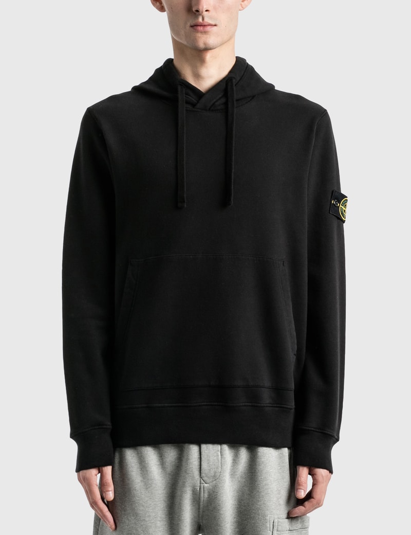 Image of Stone Island Classic Compass Logo Hoodie