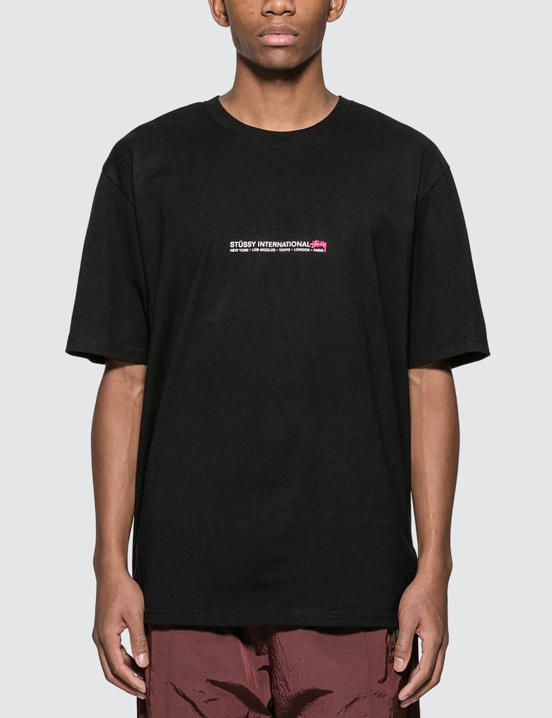 stussy fire palm tee