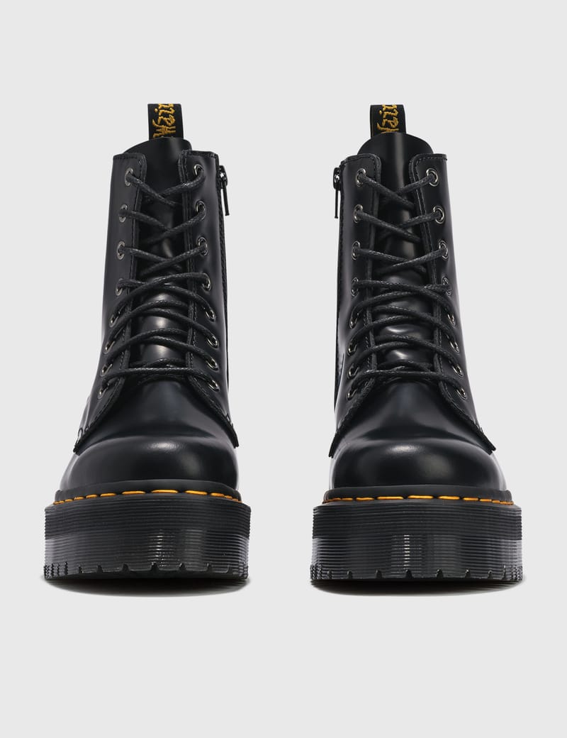 jadon smooth leather platform boots $180.00