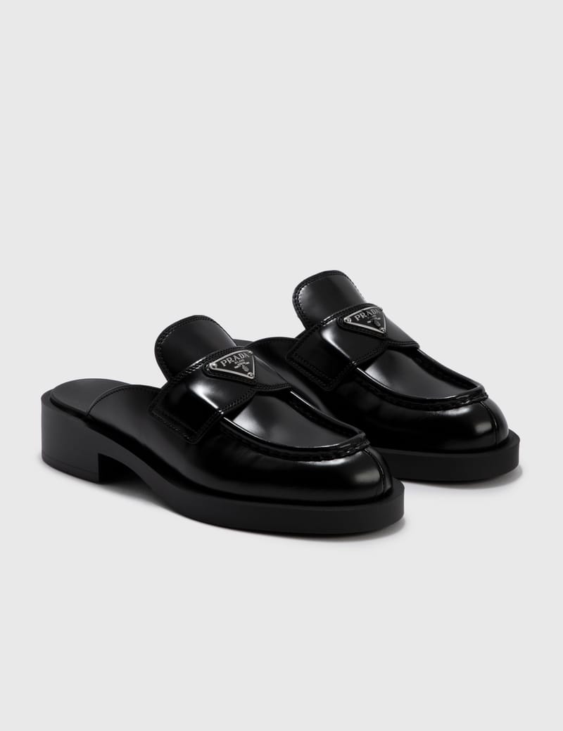 prada mules black