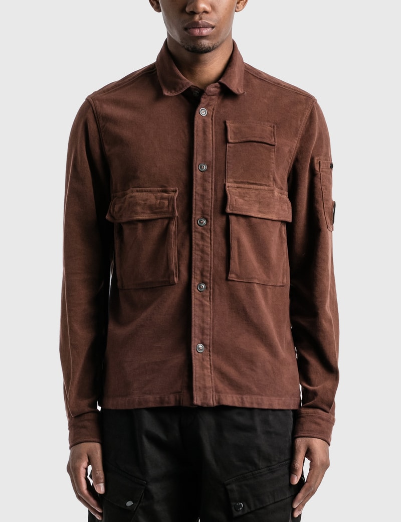 Image of CP Company Front Pocket Lens Shirt