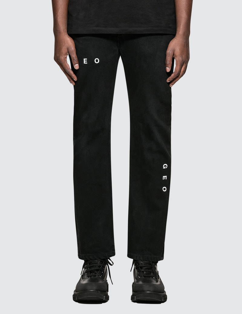 Image of GEO Wash Denim Pants